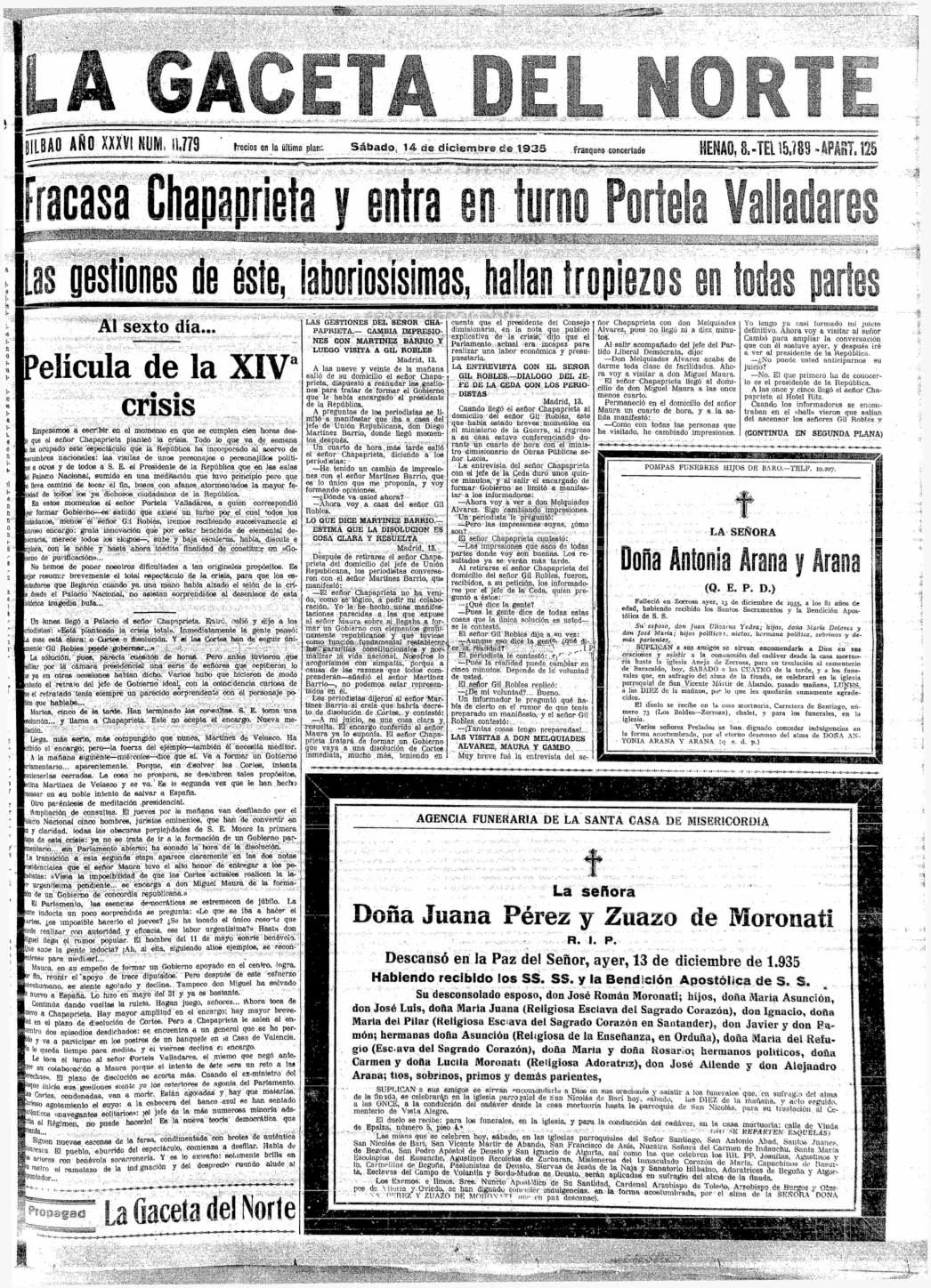 Página1 completa · esquela de Juana